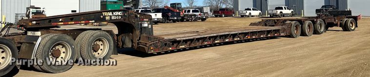 image for item DQ0739 1999 Trail King  Low Boy  lowboy equipment trailer