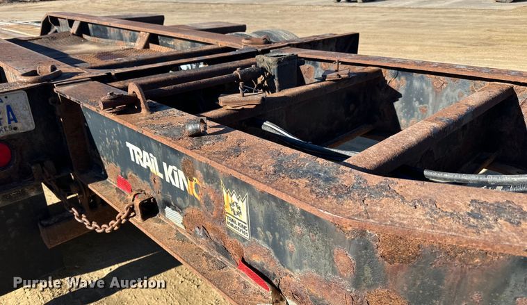 image for item DQ0739 1999 Trail King  Low Boy  lowboy equipment trailer