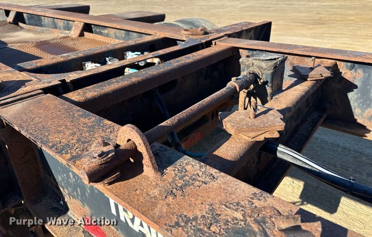 image for item DQ0739 1999 Trail King  Low Boy  lowboy equipment trailer