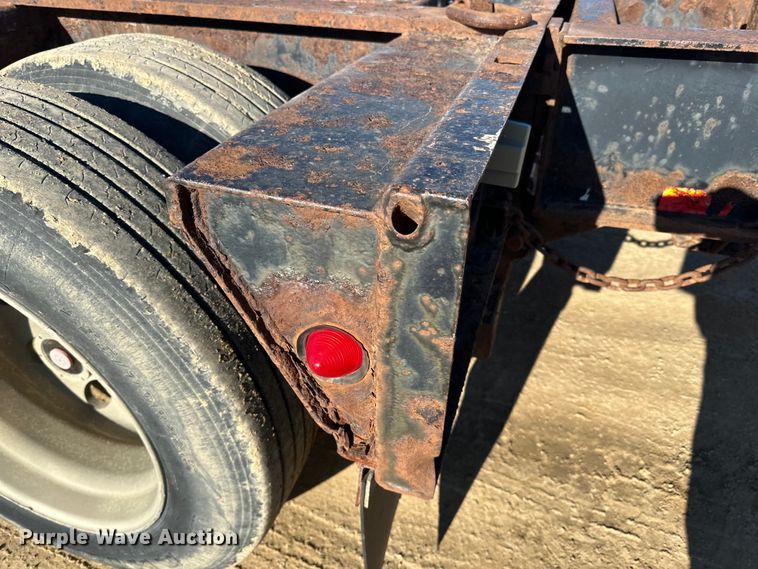 image for item DQ0739 1999 Trail King  Low Boy  lowboy equipment trailer