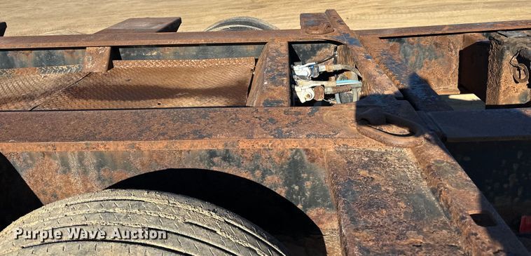 image for item DQ0739 1999 Trail King  Low Boy  lowboy equipment trailer