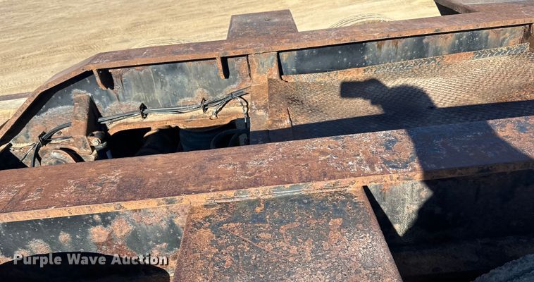 image for item DQ0739 1999 Trail King  Low Boy  lowboy equipment trailer