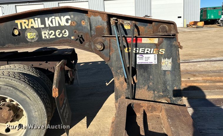 image for item DQ0739 1999 Trail King  Low Boy  lowboy equipment trailer