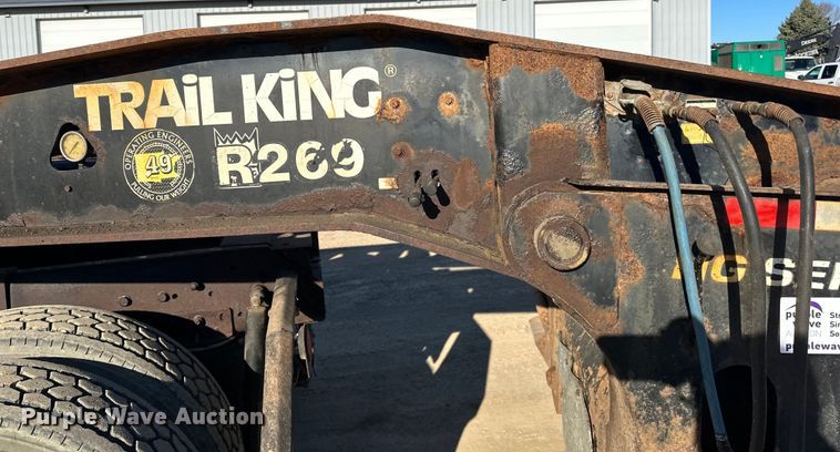 image for item DQ0739 1999 Trail King  Low Boy  lowboy equipment trailer