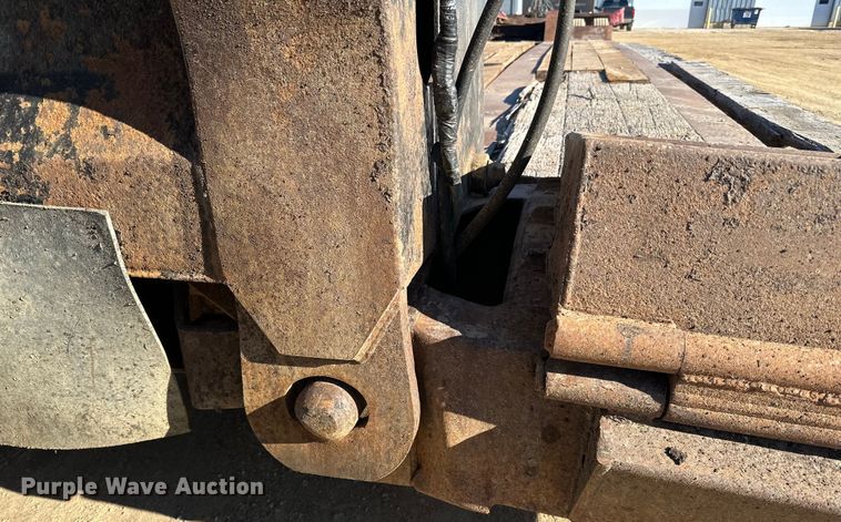 image for item DQ0739 1999 Trail King  Low Boy  lowboy equipment trailer