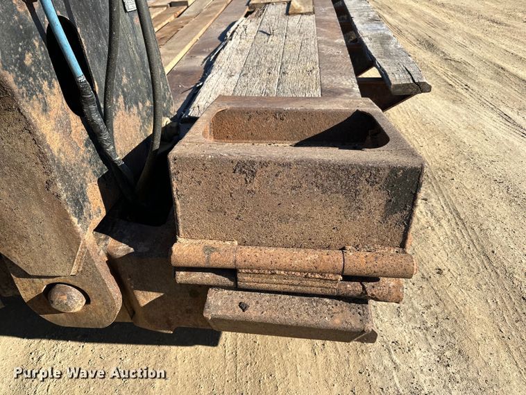 image for item DQ0739 1999 Trail King  Low Boy  lowboy equipment trailer