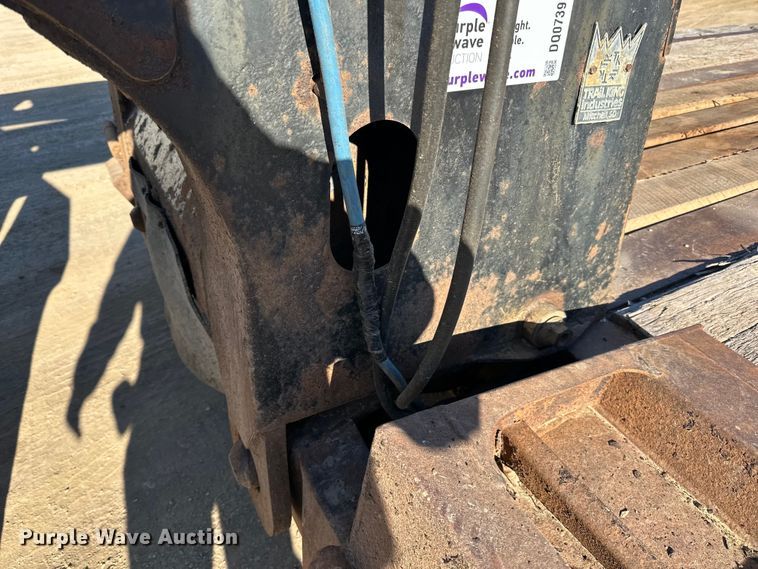 image for item DQ0739 1999 Trail King  Low Boy  lowboy equipment trailer