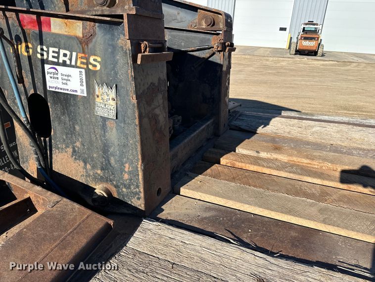 image for item DQ0739 1999 Trail King  Low Boy  lowboy equipment trailer