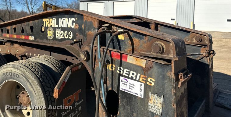 image for item DQ0739 1999 Trail King  Low Boy  lowboy equipment trailer