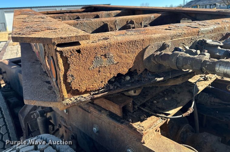 image for item DQ0739 1999 Trail King  Low Boy  lowboy equipment trailer