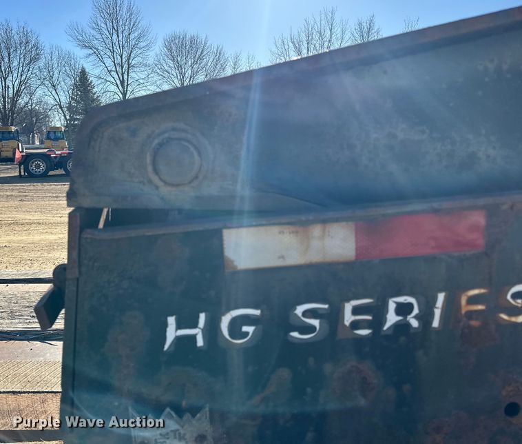 image for item DQ0739 1999 Trail King  Low Boy  lowboy equipment trailer