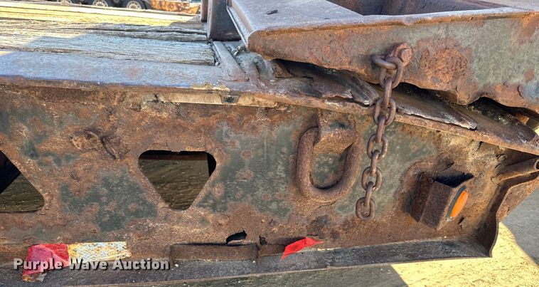 image for item DQ0739 1999 Trail King  Low Boy  lowboy equipment trailer
