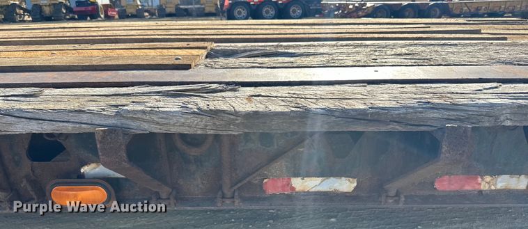 image for item DQ0739 1999 Trail King  Low Boy  lowboy equipment trailer