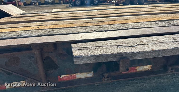 image for item DQ0739 1999 Trail King  Low Boy  lowboy equipment trailer