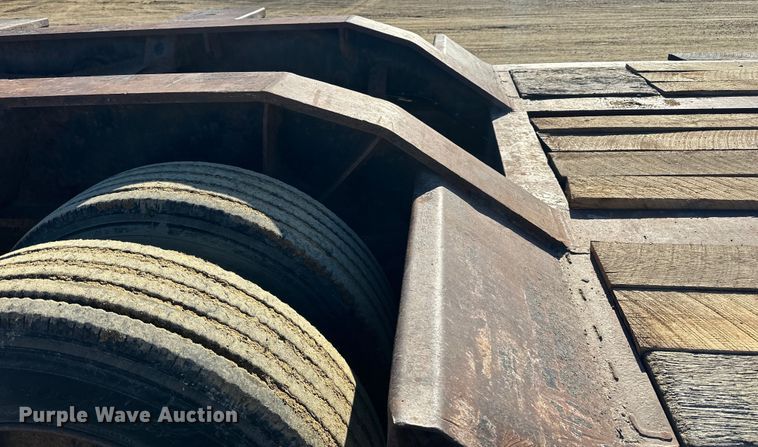 image for item DQ0739 1999 Trail King  Low Boy  lowboy equipment trailer