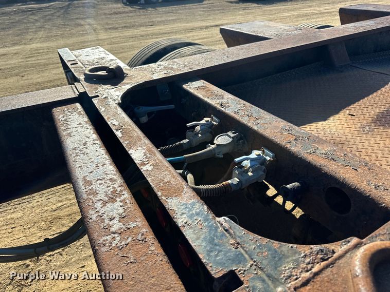 image for item DQ0739 1999 Trail King  Low Boy  lowboy equipment trailer