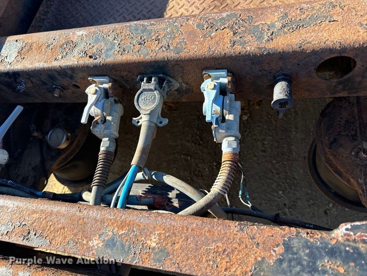 image for item DQ0739 1999 Trail King  Low Boy  lowboy equipment trailer