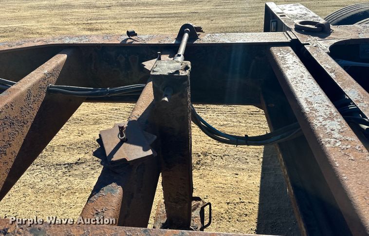 image for item DQ0739 1999 Trail King  Low Boy  lowboy equipment trailer