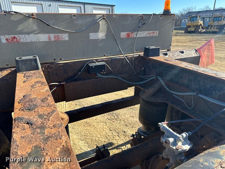 image for item DQ0739 1999 Trail King  Low Boy  lowboy equipment trailer