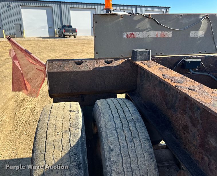 image for item DQ0739 1999 Trail King  Low Boy  lowboy equipment trailer