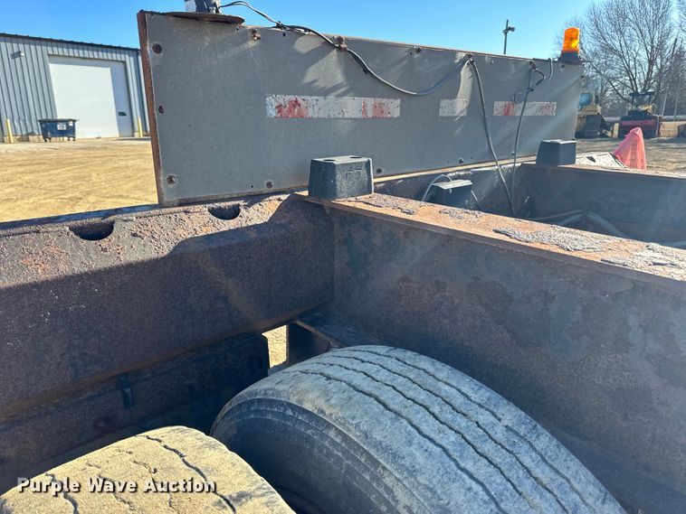 image for item DQ0739 1999 Trail King  Low Boy  lowboy equipment trailer