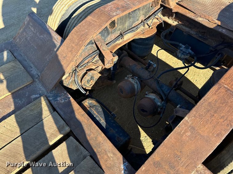 image for item DQ0739 1999 Trail King  Low Boy  lowboy equipment trailer