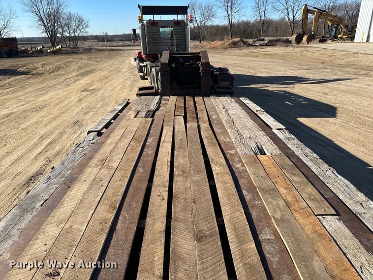 image for item DQ0739 1999 Trail King  Low Boy  lowboy equipment trailer