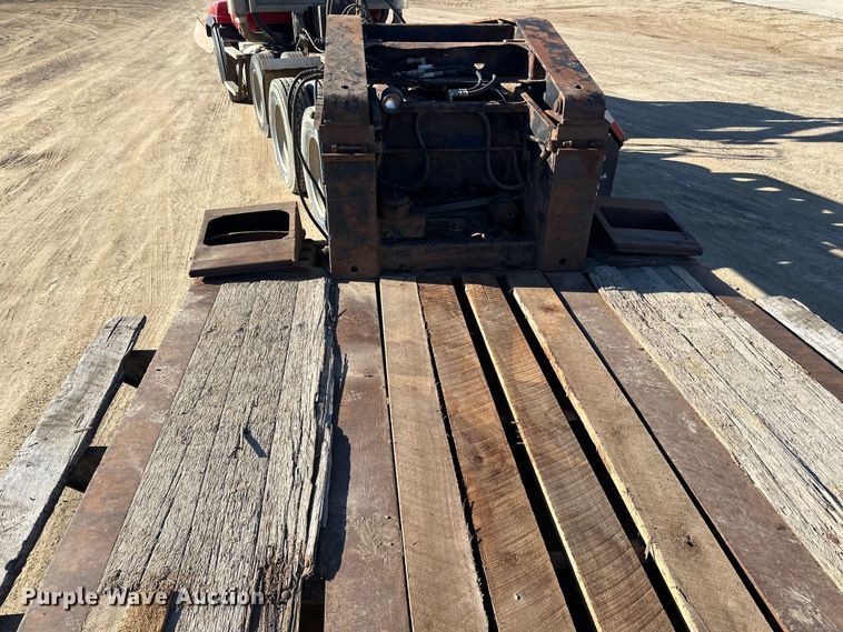 image for item DQ0739 1999 Trail King  Low Boy  lowboy equipment trailer