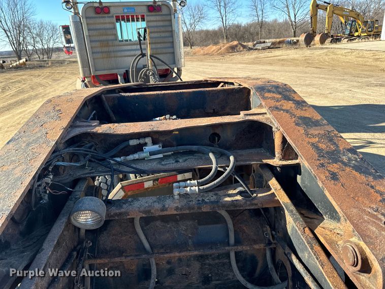 image for item DQ0739 1999 Trail King  Low Boy  lowboy equipment trailer