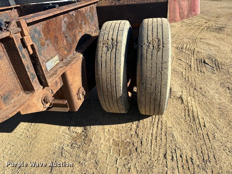 image for item DQ0739 1999 Trail King  Low Boy  lowboy equipment trailer