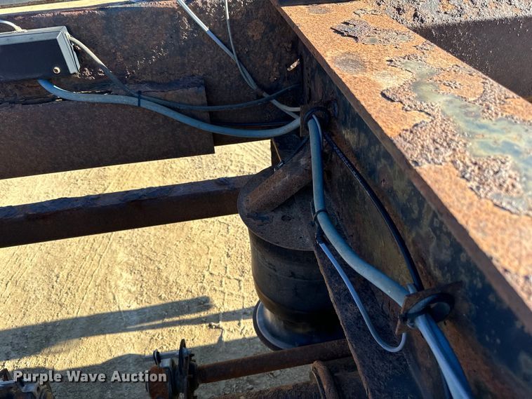 image for item DQ0739 1999 Trail King  Low Boy  lowboy equipment trailer