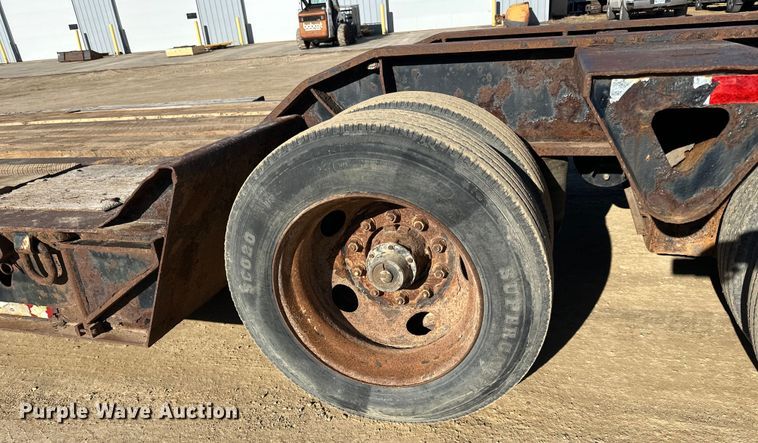 image for item DQ0739 1999 Trail King  Low Boy  lowboy equipment trailer