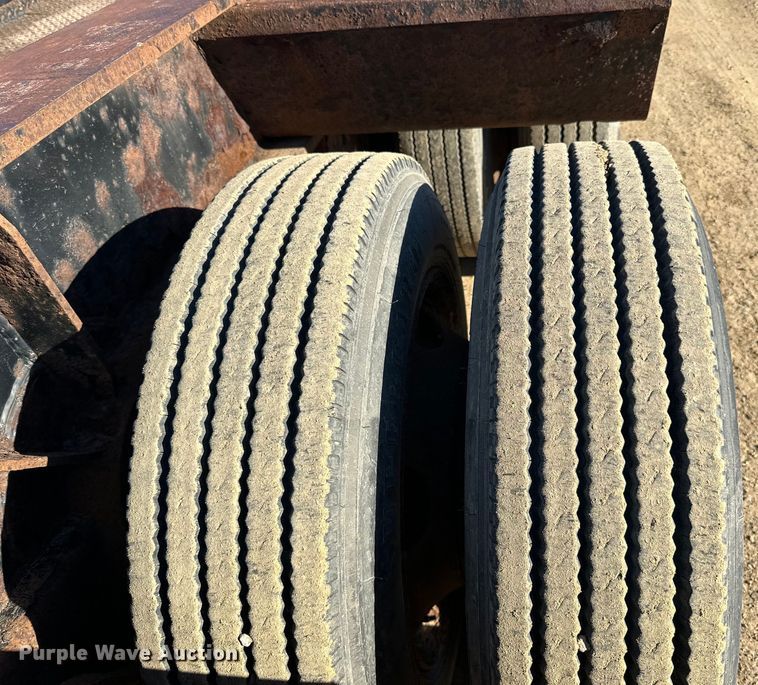 image for item DQ0739 1999 Trail King  Low Boy  lowboy equipment trailer