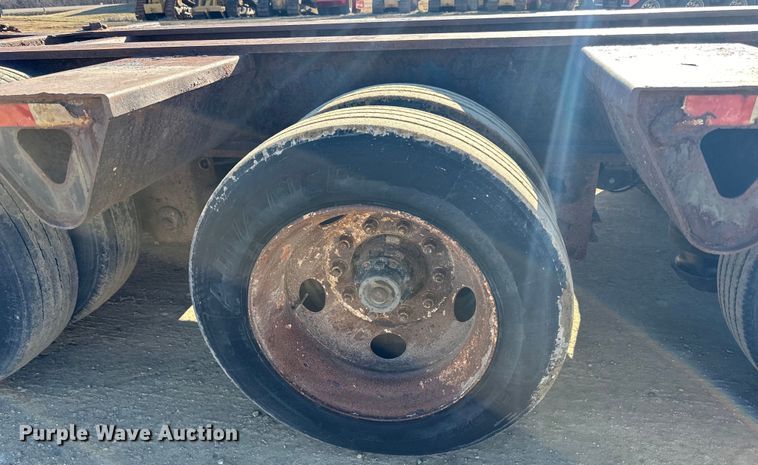 image for item DQ0739 1999 Trail King  Low Boy  lowboy equipment trailer