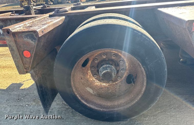 image for item DQ0739 1999 Trail King  Low Boy  lowboy equipment trailer