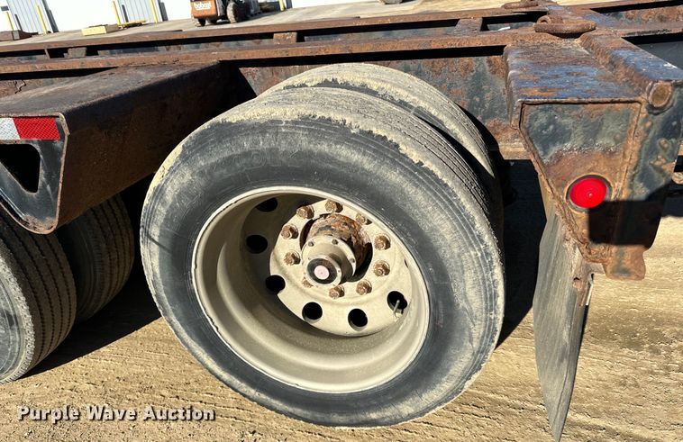 image for item DQ0739 1999 Trail King  Low Boy  lowboy equipment trailer