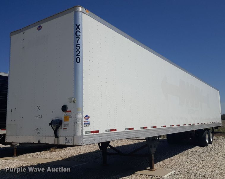 image for item DQ6989 2018 Utility Trailer  VS2DX dry van trailer