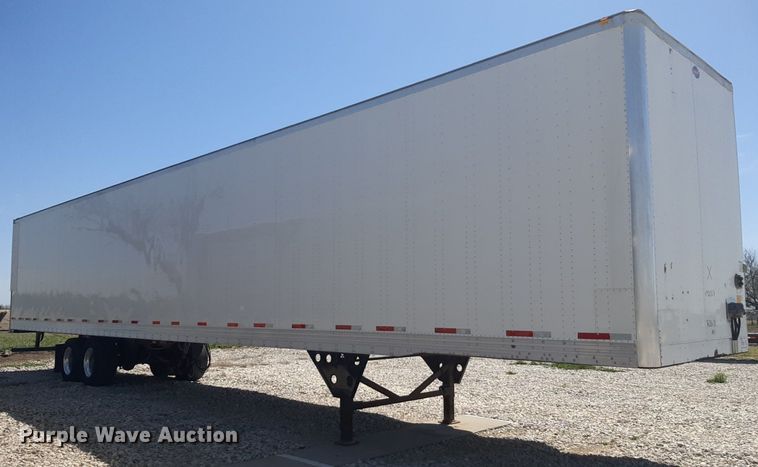 image for item DQ6989 2018 Utility Trailer  VS2DX dry van trailer