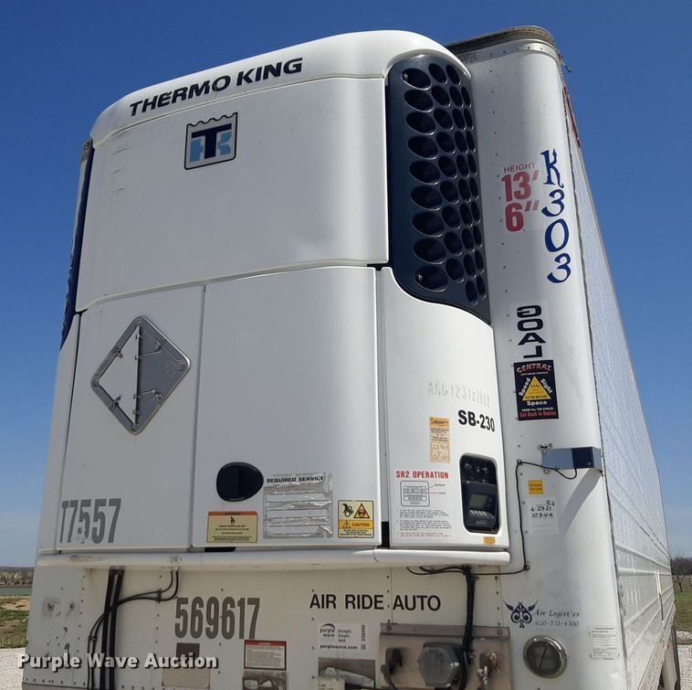 image for item DQ6990 2013 Great Dane SB230 refrigerated van trailer