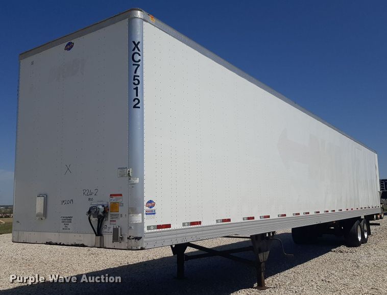 image for item DQ6992 2018 Utility Trailer VS2DX dry van trailer