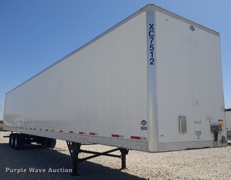 image for item DQ6992 2018 Utility Trailer VS2DX dry van trailer