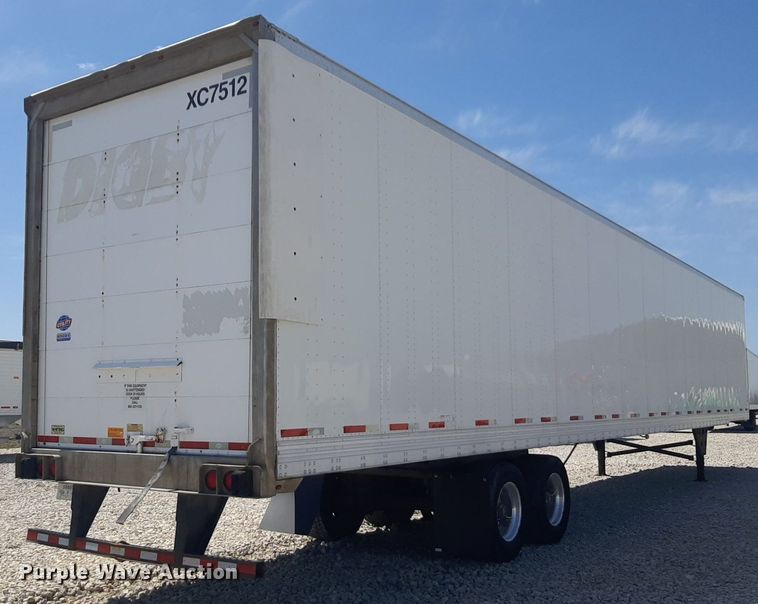 image for item DQ6992 2018 Utility Trailer VS2DX dry van trailer