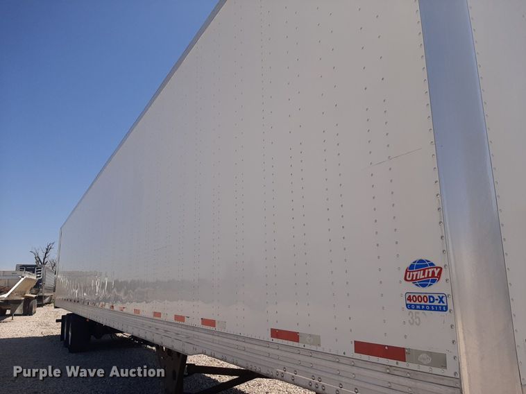 image for item DQ6992 2018 Utility Trailer VS2DX dry van trailer