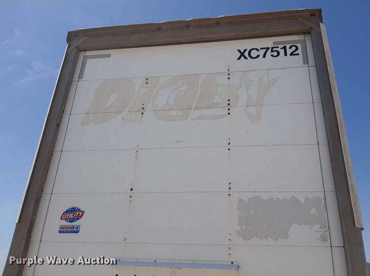 image for item DQ6992 2018 Utility Trailer VS2DX dry van trailer