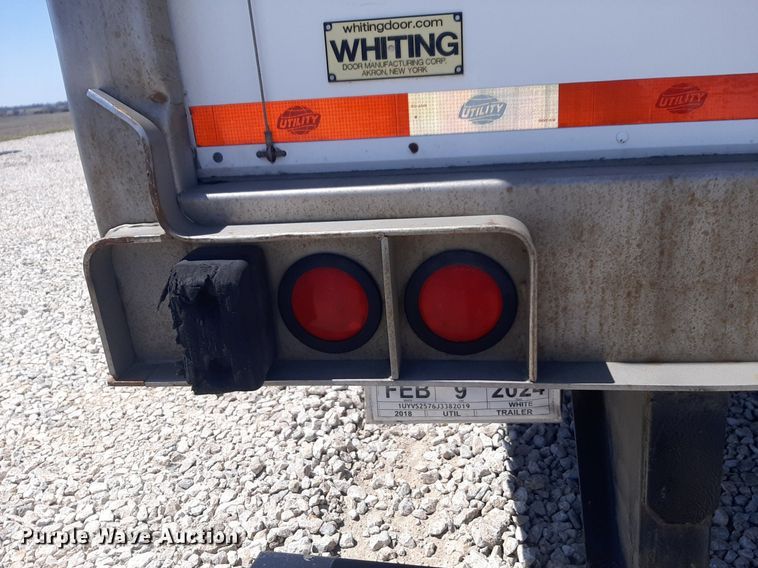 image for item DQ6992 2018 Utility Trailer VS2DX dry van trailer