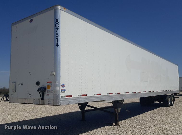 image for item DQ6995 2018 Utility Trailer VS2DX dry van trailer