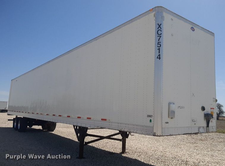 image for item DQ6995 2018 Utility Trailer VS2DX dry van trailer