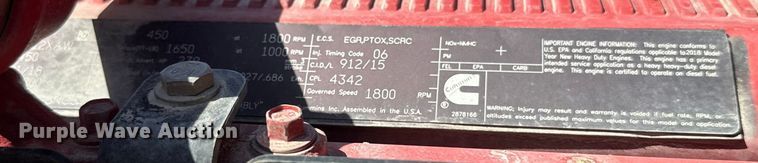 image for item EH5481 2019 Kenworth T680 semi truck