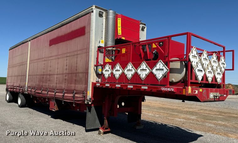 image for item EJ0543 Transcraft side curtain trailer