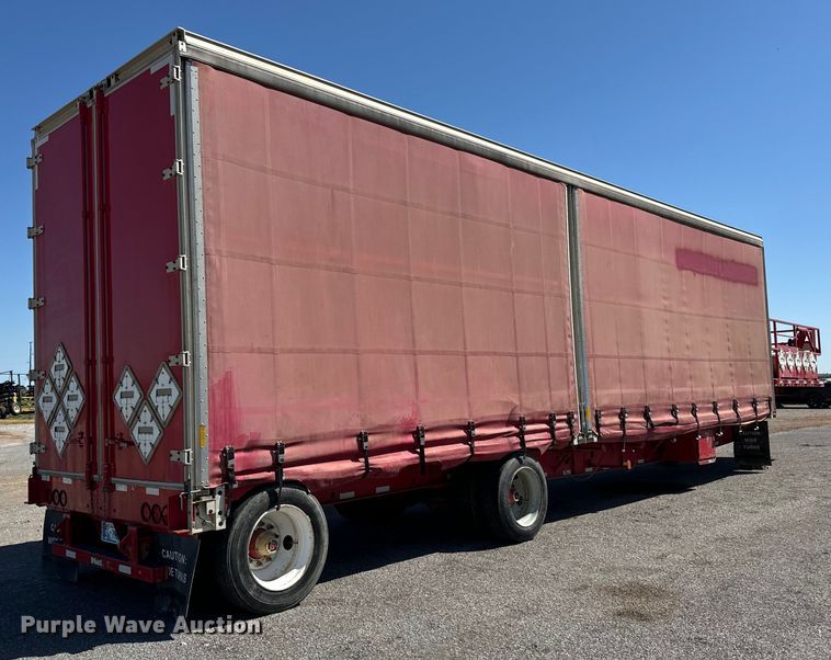 image for item EJ0543 Transcraft side curtain trailer